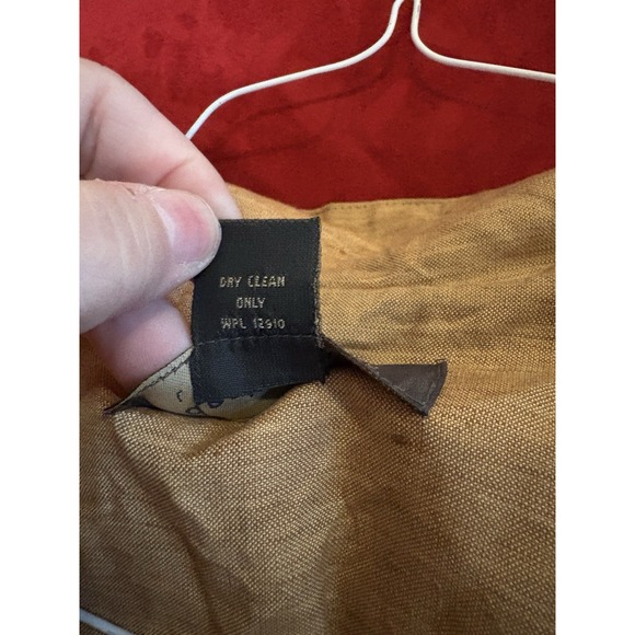 Lane Bryant Design & Co Linen Khaki Dress Sz 20, CB#43 - Picture 3 of 5